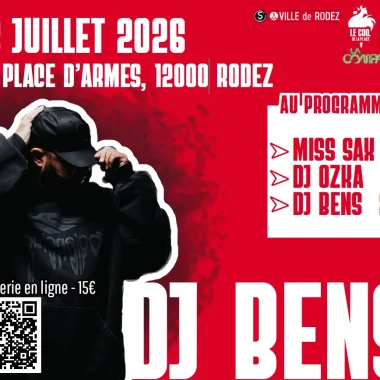 Lundi 13 Juillet : Concert Place D&rsquo;Armes